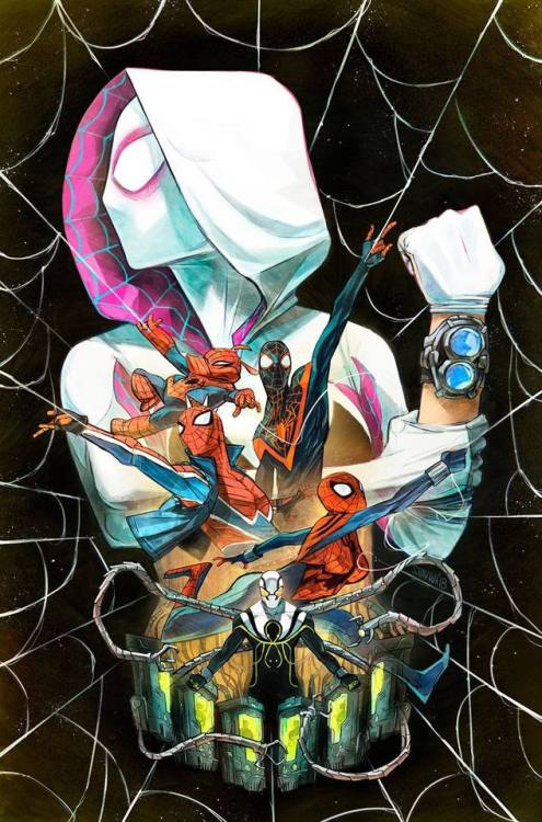 bear1na:Spider-Geddon #2 variant cover by Ivan Shavrin *