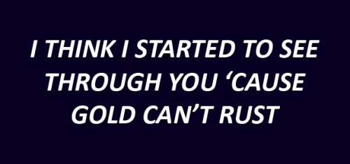 cold crush gold rush lyrics