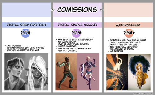 arpiniko:Finally did a (not terrible) commission sheet~Here’s...