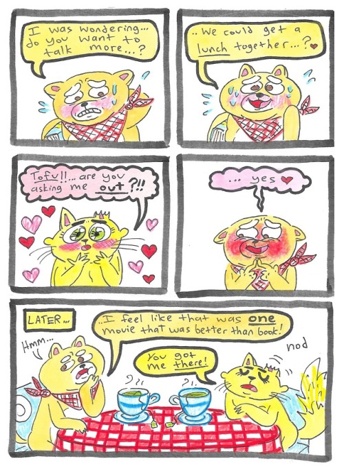 lemonheadandlollipup:Introducing a new character, Tofu the...