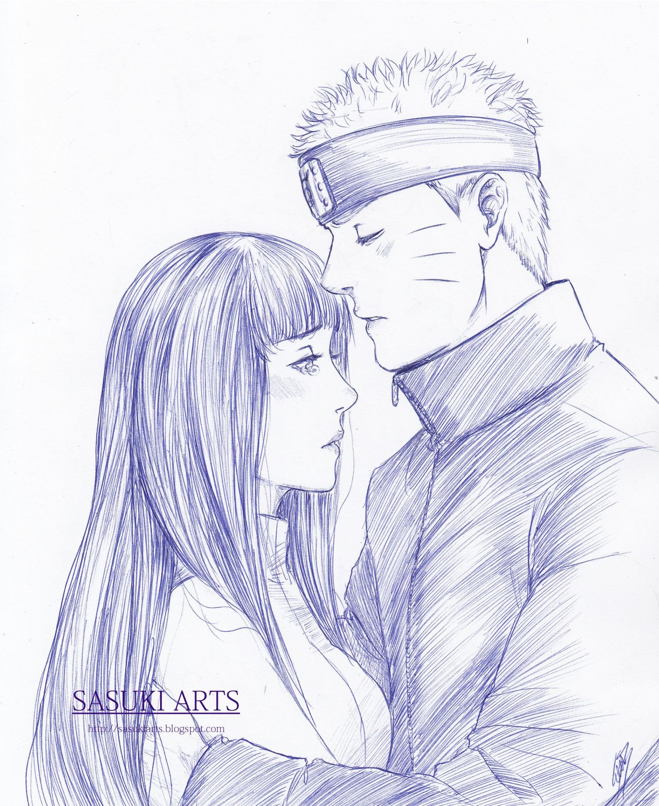 Imagenes De Naruto Y Hinata Para Colorear