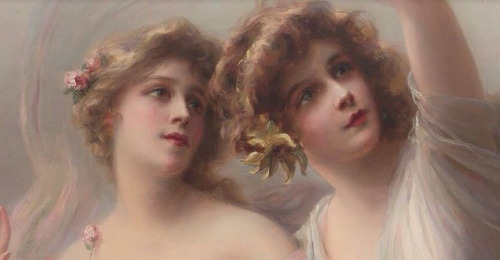 inividia:Les messagères de l'Amour (detail), Édouard Bisson (...