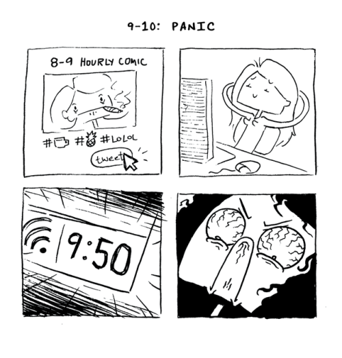 bastardcomics:I participated in Hourly Comics Day for the...