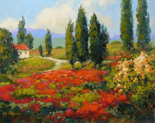 Paul Dolgov – European Landscapes European scenery I painted...