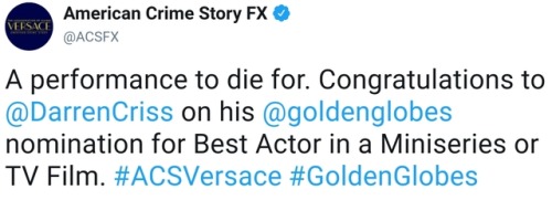 GoldenGlobes - The Assassination of Gianni Versace:  American Crime Story - Page 32 Tumblr_pjbh3woIbL1v3daoq_500
