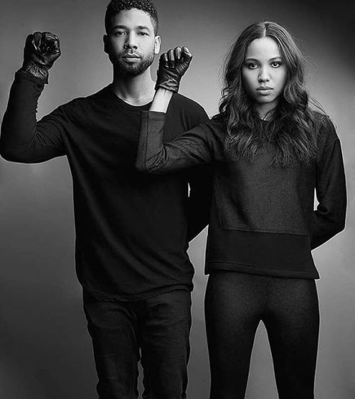 jussie-smollettfans:Jussie and his sister jurnee...