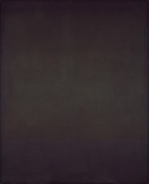 dailyrothko:Bonus:  Mark Rothko, The Black Form Paintings,...