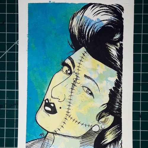 tinadrawsstuff:Working with splashes and washes! Pro tip-avoid...