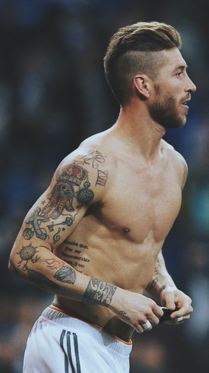 sergio ramos tattoos | Tumblr