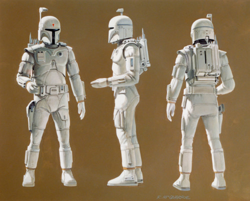 starwars:Early Boba Fett concepts depicted the legendary...