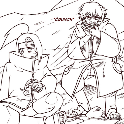 evartandadam:.. .Adventures in the desert with Sasori!“You...