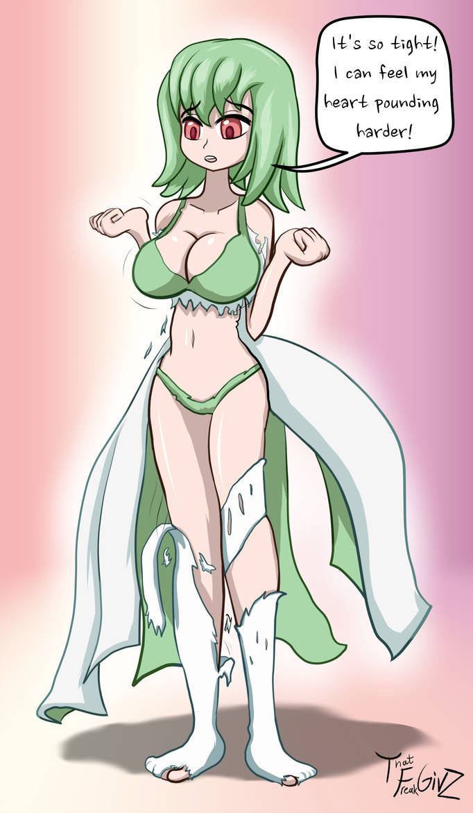 Thatfreakgivz Com Gardevoir Gijinka Wardrobe Malfunction By