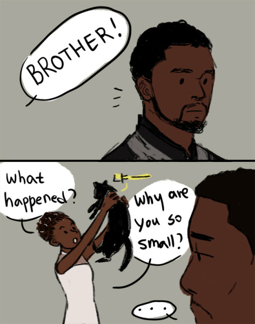 cassiebones:stormtrooper3326:little black panther doodleokay...