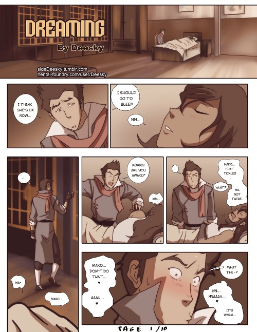 korra-porn:Dreaming (Makorra Hentai Comic)an Deesky Hentai...