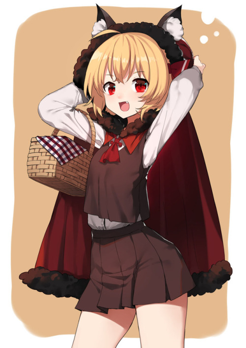 Little Red riding hood anime | Tumblr