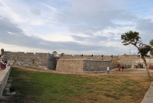 Castillo De San Marcos fort in St Augustine