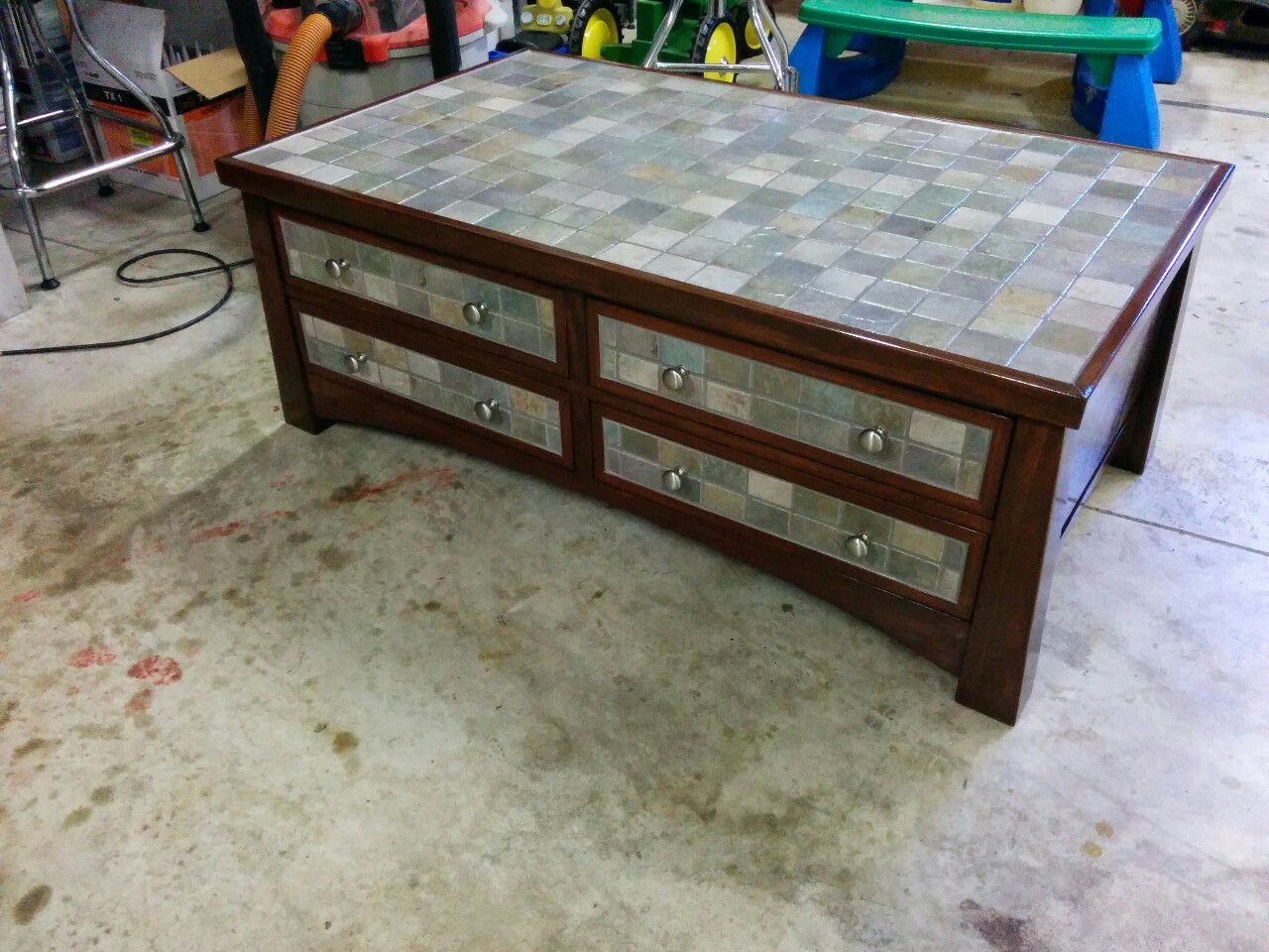 The MOchinist - Craigslist coffee table part 7: Finishing ...