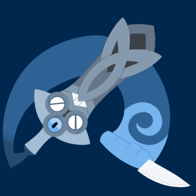 Yeah Like That One Blog Who Just Hates Tumblr - people seemed to like the last one so here have a sentient sword with knife