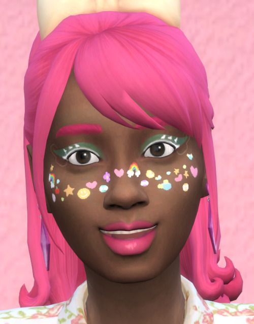 face stickers sims 4 cc