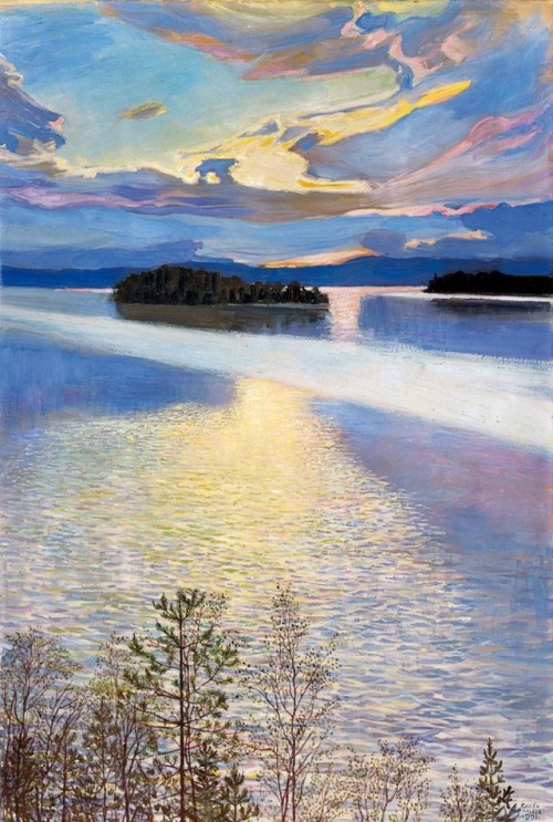 birdsong217:Akseli Gallen-Kallela (Finnish, 1865-1931) Lake...