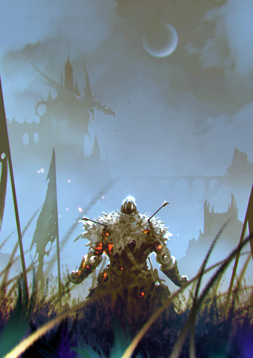 theartofmany:Artist:ömer tunçTitle:-dark souls-“personal...