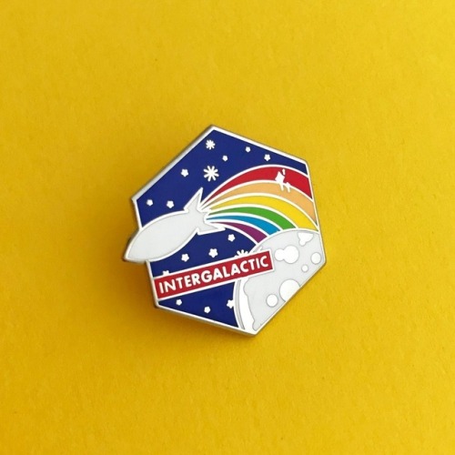 sosuperawesome:Rainbow Rocket Pins, Stickers, Patches / Pastel...