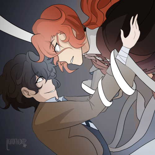 lightofthedeep:There’s two versions of this SouKoku drawing I...