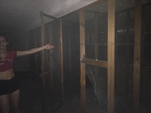 abandonedandurbex:Exploring abandoned church found cages in...