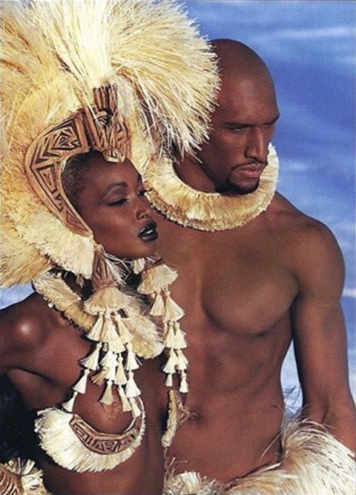 femmequeens:Beverly Peele and Vladimir McCrary in Thierry...