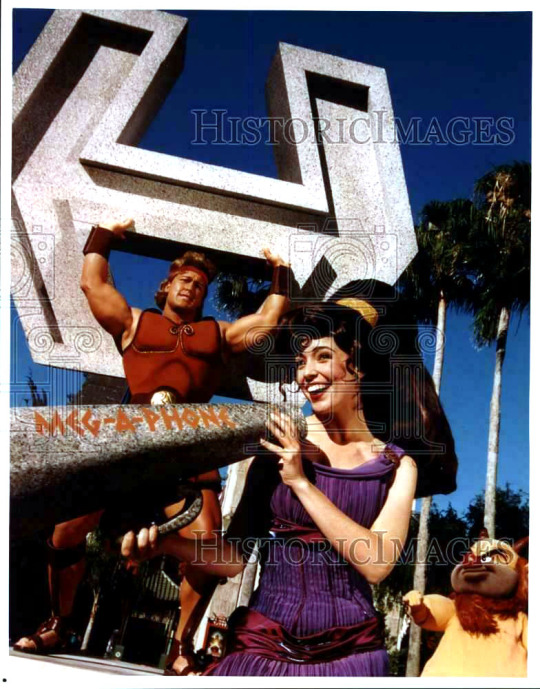 The cast of Hercules at Disney MGM Studios