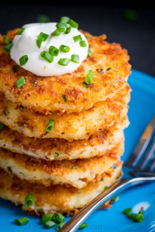 foodffs:Cheesy Mashed Potato Pancakes Recipe (VIDEO)Follow...