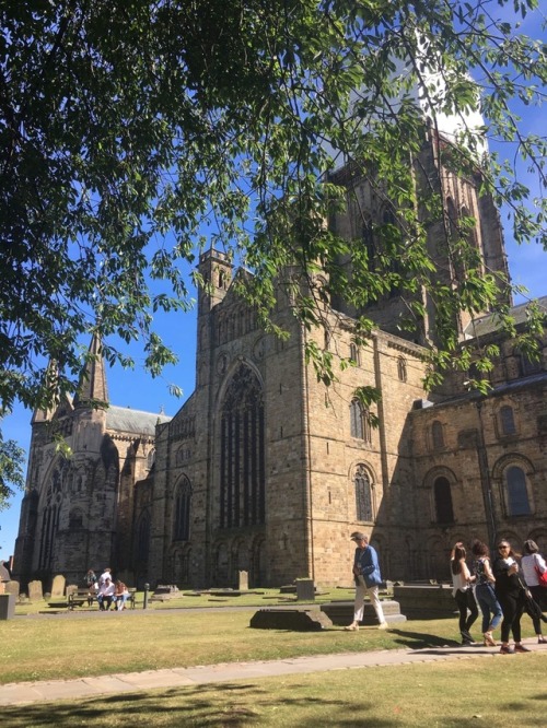 I have ventured down south to tackle uni open days and Durham...