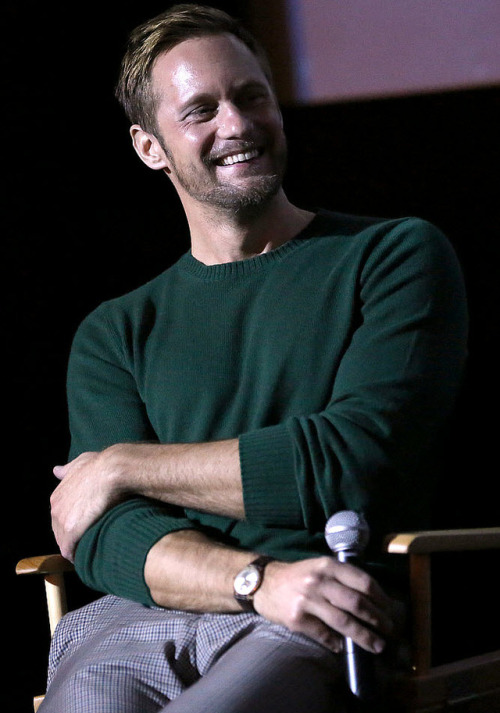 alexskarsgardnet:Alex at the the New York screening and...