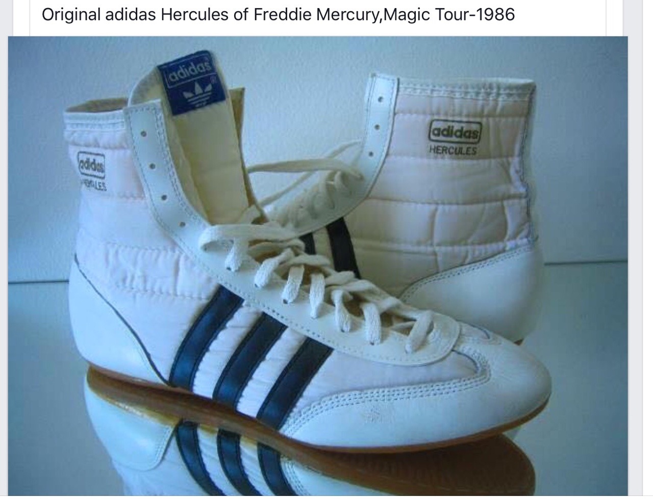 sneakers adidas samba vintage freddie mercury