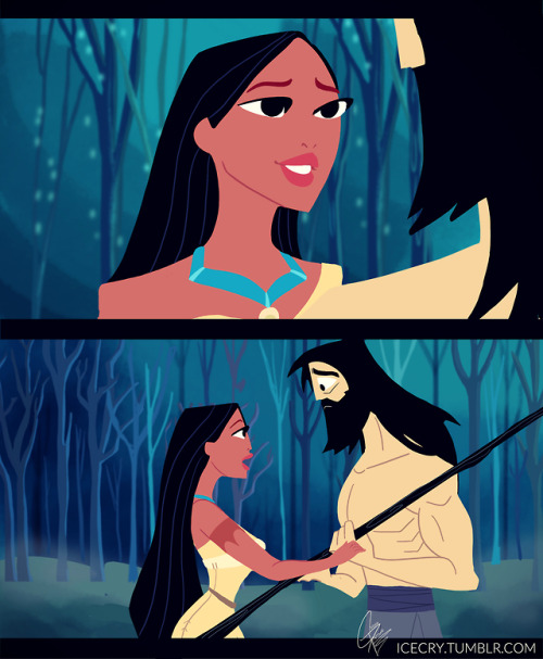 icecry:Samurai jack Pocahontas Crossover.  (Had to combine two...