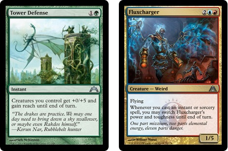 MTG Tutorials • If I tower defense a Fluxcharger, does the...