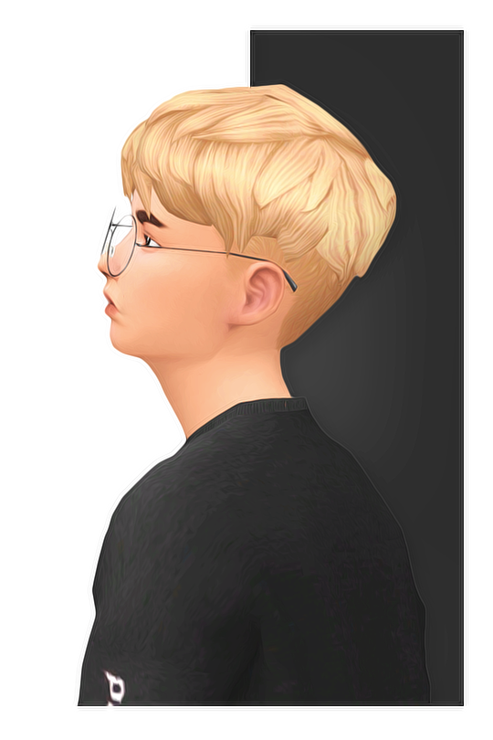 Sims 4 Kpop Hair Maxis Match Ezu Photo Mobile