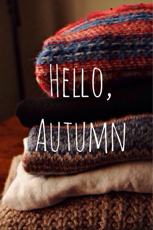 Hello autumn on Tumblr