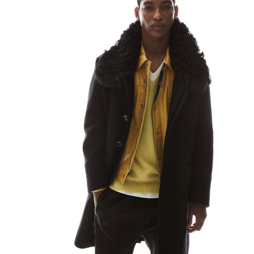 Layer up with the TOM FORD Moleskin Coat and Leather Western...