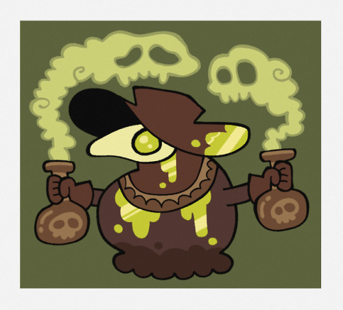 billfrancois:Witchtober Day 3 - Poisonous Witch