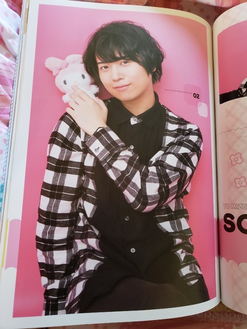 Offical sanrio boys fan book part 3 These are their voice...