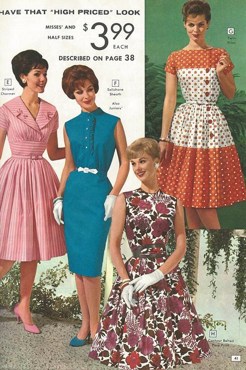 Vintage Chic - “National Bellas Hess” catalog, Spring-Summer 1962
