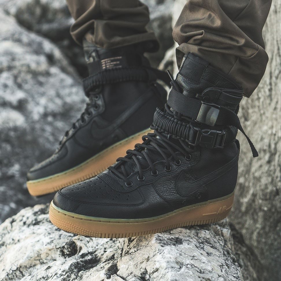 Nike Special Field Air Force 1 - Black/Gum - 2016 – Sweetsoles ...