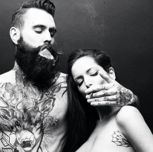 Tattooed Couple On Tumblr