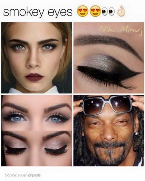 smokey eyes eyes smokey weed canabis snoop dog fun lol wow ciara renee @originalpokesmoke