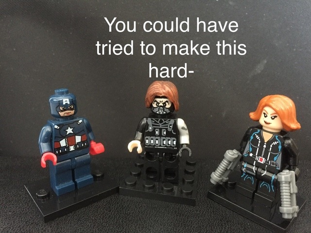 lego bucky infinity war