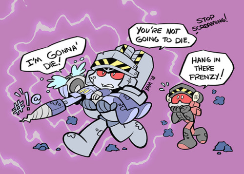 yamdigs:Day 5 - MegatronWhen your mining equipment breaks but...