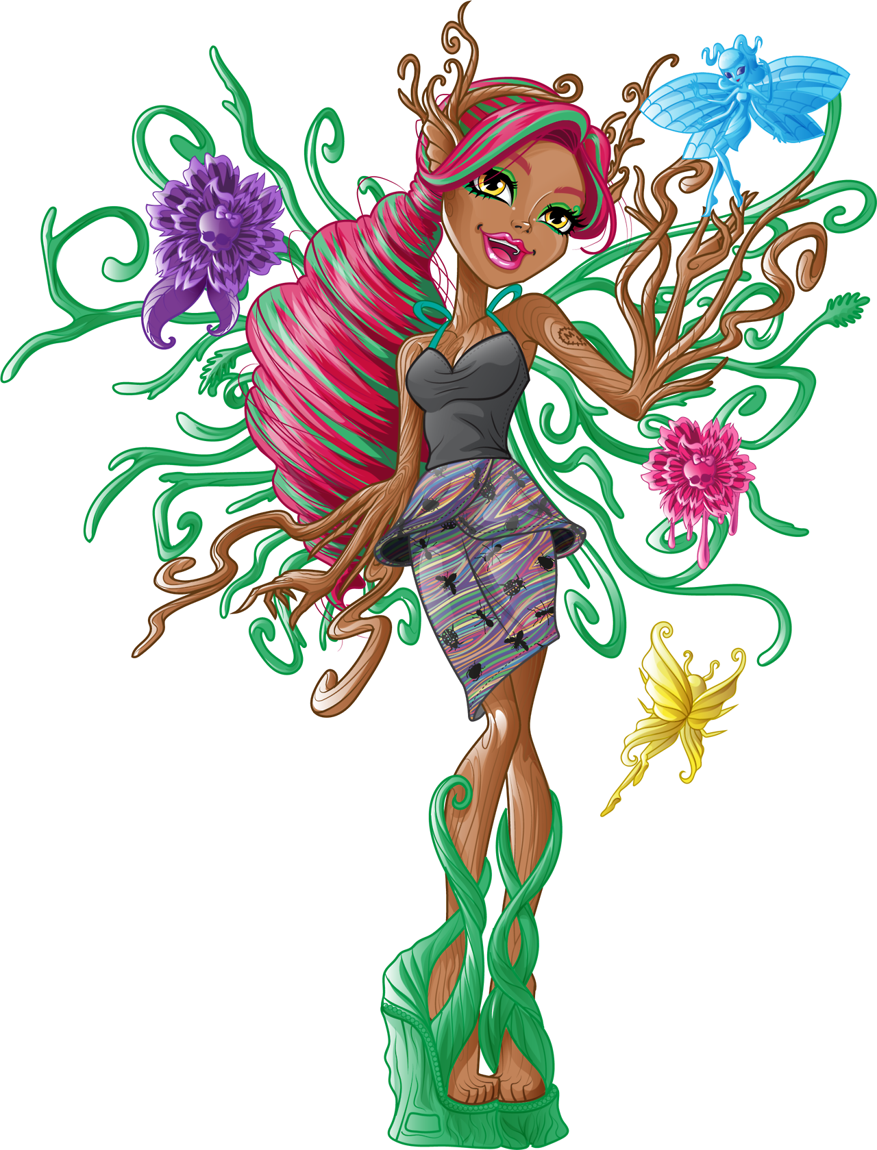 monster high garden ghouls treesa thornwillow doll