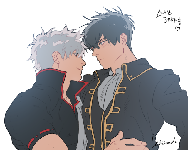 Aki — letitradoart: Gintoki x Hijikata this was a...