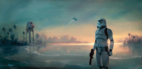 starwarsartnow:Scarif Forcesby Rob Kaz